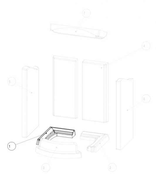 TOWER Xtra Keramott Boden links (Ziffer 1)