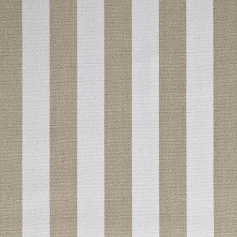 61 – ACRYLTUCH Retro Streifen sand/weiss