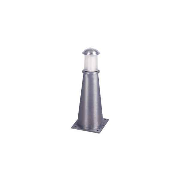 LUCE-FER Stehleuchte 30 cm Aluminium verzinkt