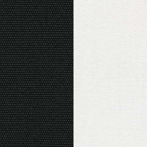 39 - ACRYLTUCH Streifen schwarz/weiss