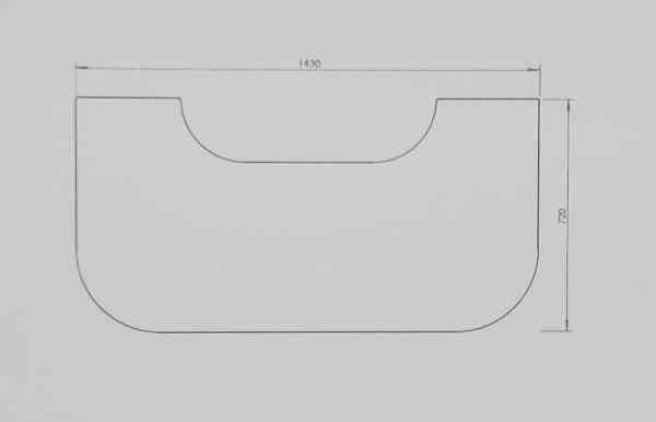 Vorlegeplatte GLAS für CLOU DUO Kombiofen von Austroflamm