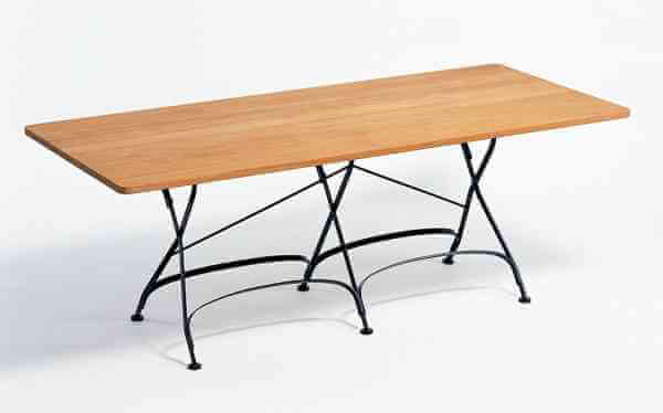 CLASSIC Klapptisch 180 x 80 x 73 cm rechteckig