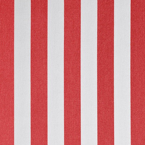 63 – ACRYLTUCH Retro Streifen rot/weiss