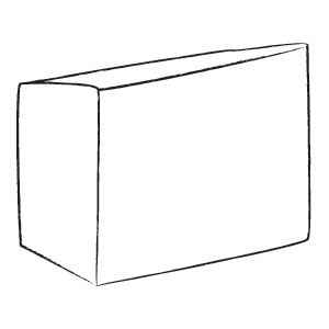 Schutzhülle Klarsicht für Standkorb gross 148 x 112 x 158 cm