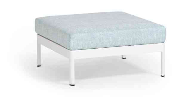 MINU Lounge 1-Sitzer Element Aluminium / Polster Acryltuch