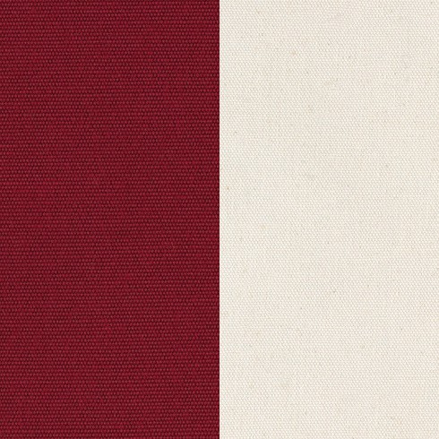 22 – ACRYLTUCH Streifen bordeaux/natur