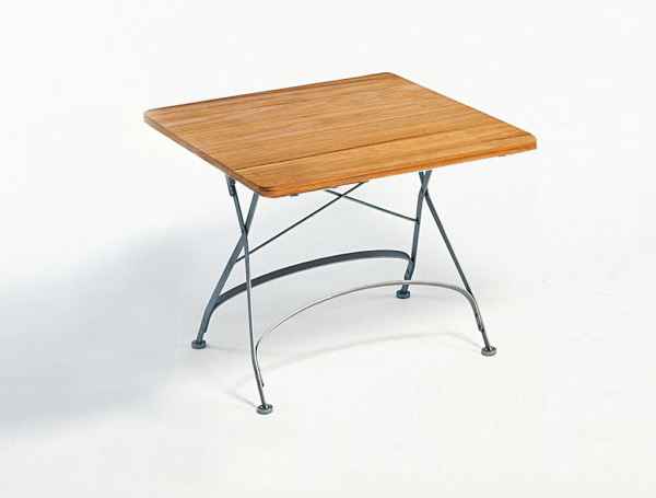 CLASSIC Klapptisch 80 x 80 x 73 cm quadratisch