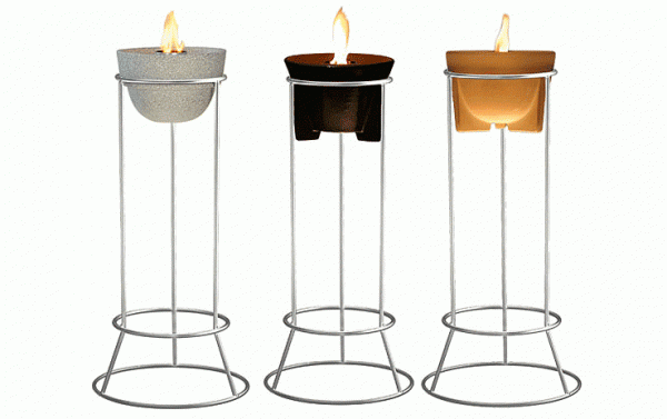 SCHMELZFEUER Outdoor Ständer Edelstahl