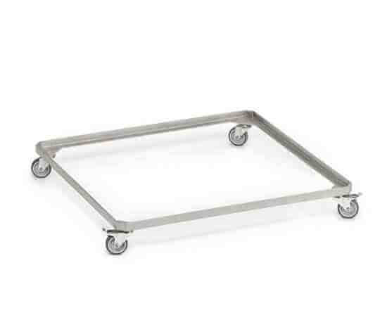 Rollständer Edelstahl 8 kg für Granitbodenplatte FREIARMSCHIRM WH