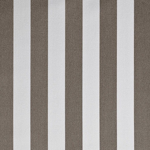 62 – ACRYLTUCH Retro Streifen taupe/weiss
