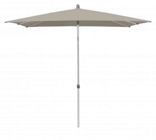ALU-SMART Sonnenschirm 250 x 200 cm rechteckig mit Knick und Höhenverstellung