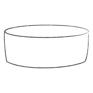 Schutzhülle Klarsicht für Sitzgruppe 250 x 210 oval, 90 cm hoch