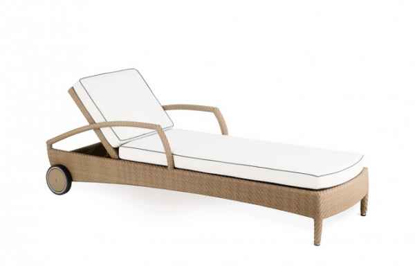 BREDA Sonnenliege, 206 x 76 x 96 cm