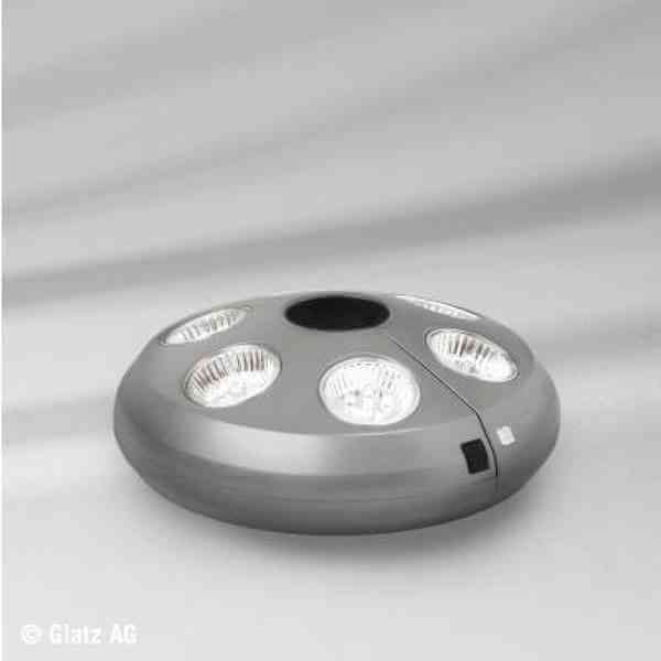 Osyrion 6 Akku-Licht für Schirmstockdurchmesser 30 – 50 mm