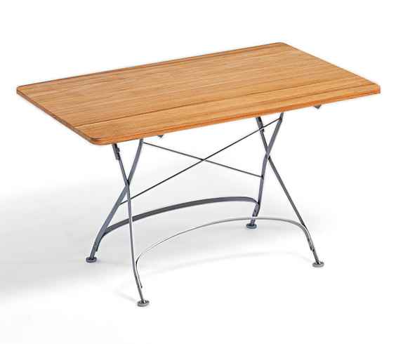 CLASSIC Klapptisch 140 x 80 x 73 cm rechteckig