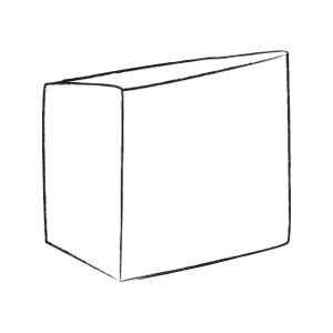 Schutzhülle Klarsicht für Standkorb mittel 135 x 90 x 158 cm