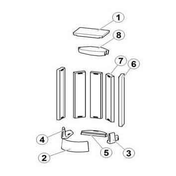 STILA Keramott Boden hinten (Ziffer 5)