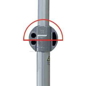 Pendalex V+ Klemme Bride oben grau