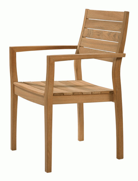 HORIZON Stapelsessel Teak