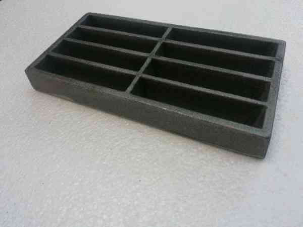 GKT Ascherost für ALOSA / LIDO / THERMA X3 I 22 x 11 x 2,5 cm