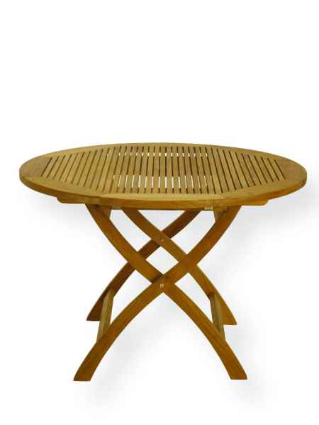 TRIESTE Klapptisch 110 cm rund