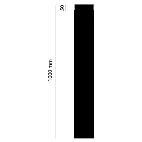 Rauchrohr 1000 mm